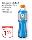 Sports Drink im Angebot bei GLOBUS in Kaiserslautern Sports Drink Angebote von Gatorade bei GLOBUS Kaiserslautern für 1,59 €