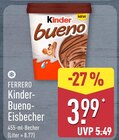 Kinder-Bueno-Eisbecher im Angebot bei ALDI Nord in Melle Kinder-Bueno-Eisbecher Angebote von Ferrero bei ALDI Nord Melle für 3,99 €