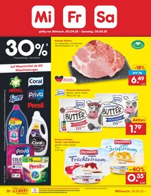 Butter im Netto Marken-Discount Prospekt "Aktuelle Angebote" mit 44 Seiten (Potsdam)