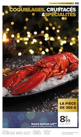 Homard Angebote im Prospekt "JOYEUSES FÊTES & MEILLEURS PRIX" von Carrefour Market auf Seite 19