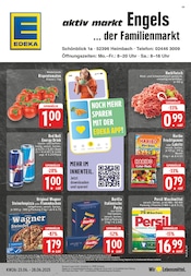 EDEKA Supermarkt Prospekt der aktuellen Woche mit 24 Seiten, gültig von 23.06.2025 bis 28.06.2025, in Heimbach und Umgebung Aktueller EDEKA Supermarkt Prospekt in Heimbach und Umgebung, "Aktuelle Angebote" mit 24 Seiten, 23.06.2025 - 28.06.2025