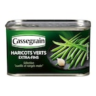 Haricots verts extra-fins - CASSEGRAIN dans le catalogue Carrefour