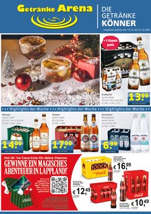 Aktueller Getränke Arena Prospekt (Witten, 4 Seiten zum blättern Getränke Arena Prospekt DIE GETRÄNKEKÖNNER mit 4 Seiten
