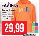 Damen-Hoodie „Moin“ im Angebot bei Kaufhaus Stolz in Stralsund Damen-Hoodie „Moin“ Angebote von Julia Brown by STOLZ bei Kaufhaus Stolz Stralsund für 29,99 €