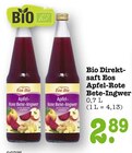 E center Bühlertal - Bio Direktsaft Apfel-Rote Bete-Ingwer Angebot im Prospekt Bio Direktsaft Apfel-Rote Bete-Ingwer bei E center im Bühlertal Prospekt für 2,89 €