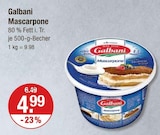 Mascarpone im V-Markt Prospekt Mascarpone von Galbani im aktuellen V-Markt Prospekt für 4,99 €