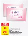 Lingettes hygiène intime x20 - INTIMA dans le catalogue Netto