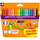 18 feutres de coloriage - BIC en promo à 1,99 € chez Carrefour 18 feutres de coloriage - BIC dans le catalogue Carrefour