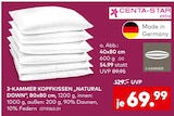 Aktuelle Kopfkissen Angebote bei porta Möbel in Jena Aktuelles 3-Kammer Kopfkissen 'Natural Down' Angebot bei porta Möbel in Jena ab 54,99 €