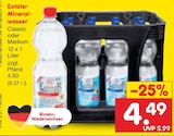 Mineralwasser im Angebot bei Netto Marken-Discount in Wolfsburg Mineralwasser Angebote von Extaler bei Netto Marken-Discount Wolfsburg für 4,49 €