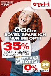 Opti-Wohnwelt Prospekt für Gotha mit 24 Seiten Opti-Wohnwelt Prospekt für Gotha: Soviel spare ich nur bei Opti, 24 Seiten, 26.05.2023 - 17.06.2023