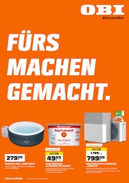 OBI Prospekt für Käbschütztal mit 19 Seiten OBI Prospekt für Käbschütztal: "FÜRS MACHEN GEMACHT.", 19 Seiten, 01.06.2026 - 30.06.2026