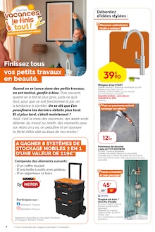 Prospectus Weldom à Corbigny, "C'est les vacances je finis tout ! Achevez vos travaux à prix soignés.", 8 pages de promos valables du 23/07/2025 au 26/08/2025