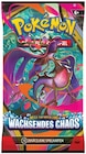 Booster-Pack »wachsendes Chaos« von Pokémon im aktuellen REWE Prospekt für 4,99 €