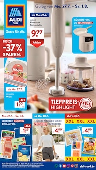 ALDI SÜD Prospekt der aktuellen Woche, gültig von 27.07.2026 bis 01.08.2026 Aktueller ALDI SÜD Prospekt "Gutes für Alle." mit 30 Seiten