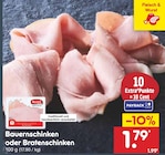 Bauernschinken oder Bratenschinken bei Netto Marken-Discount im Sachsenheim Prospekt für 1,79 €