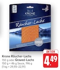 Räucher-Lachs im Angebot bei EDEKA in Schwäbisch Hall Räucher-Lachs Angebote von Krone Fisch bei EDEKA Schwäbisch Hall für 4,49 €