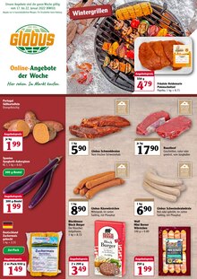 Globus Prospekt für Neutraubling mit 2 Seiten Globus Prospekt für Neutraubling: Top Angebote, 2 Seiten, 17.01.2022 - 22.01.2022