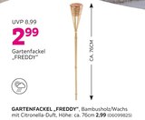 Gartenfackel „Freddy“ im mömax Prospekt Gartenfackel „Freddy“ von im aktuellen mömax Prospekt für 2,99 €