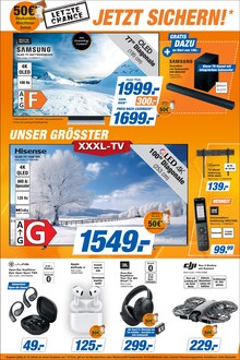 Fernseher im expert Gröblinghoff Prospekt "0% FINANZIERUNG MIT UNSERER KUNDENKARTE" mit 8 Seiten (Bünde)