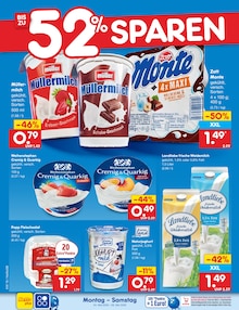 Milch im Netto Marken-Discount Prospekt "Aktuelle Angebote" mit 69 Seiten (Hamburg)