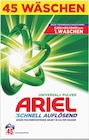 Waschmittel Pulver oder All in 1 Pods im Angebot bei Rossmann in Neubrandenburg Waschmittel Pulver oder All in 1 Pods Angebote von Ariel bei Rossmann Neubrandenburg für 10,99 €