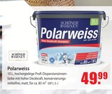 Aktuelle Farbe Angebote bei bauSpezi in Heilbronn Aktuelles Polarweiss Angebot bei bauSpezi in Heilbronn ab 49,99 €