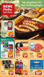 Aktueller REWE Supermarkt Prospekt in Merkendorf und Umgebung, "Dein Markt" mit 28 Seiten, 04.08.2025 - 09.08.2025