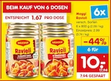 Ravioli in pikanter Sauce Angebote von Maggi bei Netto Marken-Discount Gronau für 10,00 €
