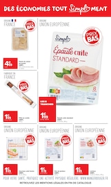Promos Poulet dans le catalogue "CARREFOUR MARKET" de Carrefour Market Poulet en promo dans le catalogue Carrefour Market à la page 4