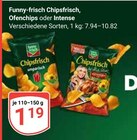 Chipsfrisch im Angebot bei GLOBUS in Völklingen Chipsfrisch Angebote von Funny-frisch bei GLOBUS Völklingen für 1,19 €