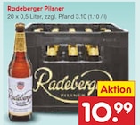 Pilsner im Angebot bei Netto Marken-Discount in Wilhelmshaven Pilsner Angebote von Radeberger bei Netto Marken-Discount Wilhelmshaven für 10,99 €