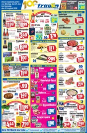 E center Discounter Prospekt der aktuellen Woche mit 2 Seiten, gültig von 27.07.2026 bis 01.08.2026, in Pahlen und Umgebung Aktueller E center Discounter Prospekt in Pahlen und Umgebung, "Top Angebote" mit 2 Seiten, 27.07.2026 - 01.08.2026
