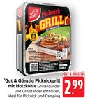 Picknickgrill mit Holzkohle Angebote von Gut & Günstig bei EDEKA Weinheim für 2,99 €