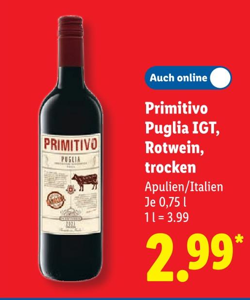 Primitivo Puglia IGT