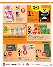Promos Croquettes chat dans le catalogue "À CE PRIX POURQUOI RÉSISTER ? SPÉCIAL GLACES" de E.Leclerc à la page 17 Promos Croquettes chat dans le catalogue "À CE PRIX POURQUOI RÉSISTER ? SPÉCIAL GLACES" de E.Leclerc à la page 17