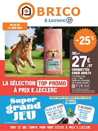 Prospectus E.Leclerc à Cléguérec, "LA SÉLECTION TOP PROMO À PRIX E.LECLERC", 12 pages, 02/06/2026 - 13/06/2026