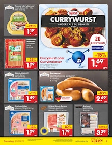 Fleisch im Netto Marken-Discount Prospekt "Aktuelle Angebote" mit 60 Seiten (Rostock)