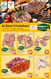 Grillfleisch im REWE Prospekt "Dein Markt" mit 36 Seiten (Duisburg)