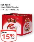 Kölsch im Angebot bei GLOBUS in Neustadt Kölsch Angebote von Früh bei GLOBUS Neustadt für 15,99 €