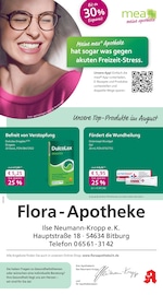 Aktueller mea - meine apotheke Apotheken Prospekt in Mettendorf und Umgebung, "Unsere August-Angebote" mit 4 Seiten, 01.08.2025 - 31.08.2025