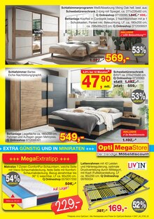 Matratze im aktuellen Opti-Megastore Prospekt (Bremen) Matratze im Opti-Megastore Prospekt "Hot Sommer Sale" mit 17 Seiten (Bremen)