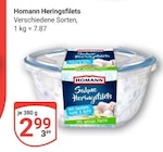 Heringsfilets im Angebot bei GLOBUS in Homburg Heringsfilets Angebote von Homann bei GLOBUS Homburg für 2,99 €