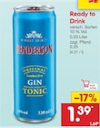 Aktuelle Gin Angebote bei Netto Marken-Discount in Wuppertal Aktuelles Ready to Drink Angebot bei Netto Marken-Discount in Wuppertal ab 1,39 €