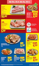 Lidl Lachs im Prospekt 