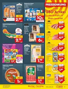 Fleisch im Netto Marken-Discount Prospekt "Aktuelle Angebote" mit 60 Seiten (Regensburg)