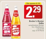 Säfte Angebote von Becker’s Bester bei WEZ Bad Oeynhausen für 2,29 €