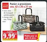 Promo Panier à provisions env. 42 x 29 x 27 cm à 9,99 € dans le catalogue Norma à Illzach