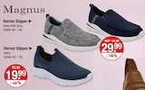 Herren Slipper von Magnus im aktuellen V-Markt Prospekt für 19,99 €