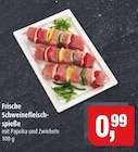 Markant Malente - Frische Schweinefleischspieße Angebot im Prospekt Frische Schweinefleischspieße bei Markant im Malente Prospekt für 0,99 €